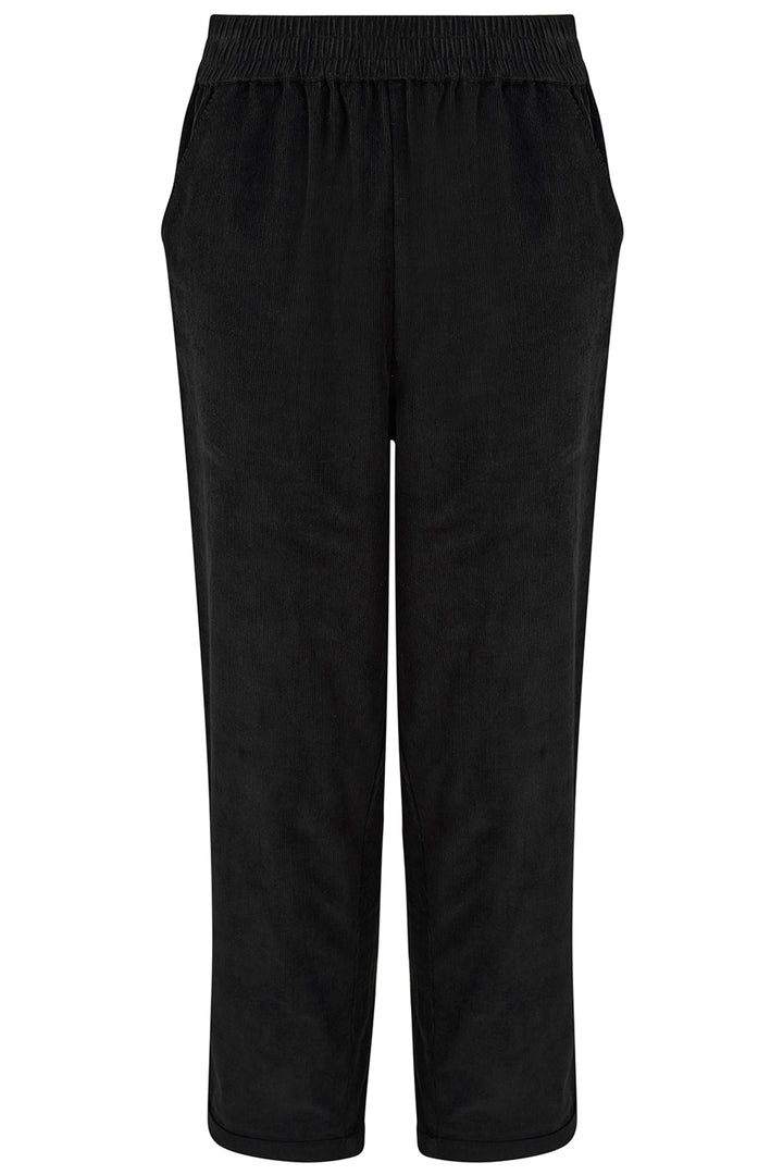 Black pants on a white background