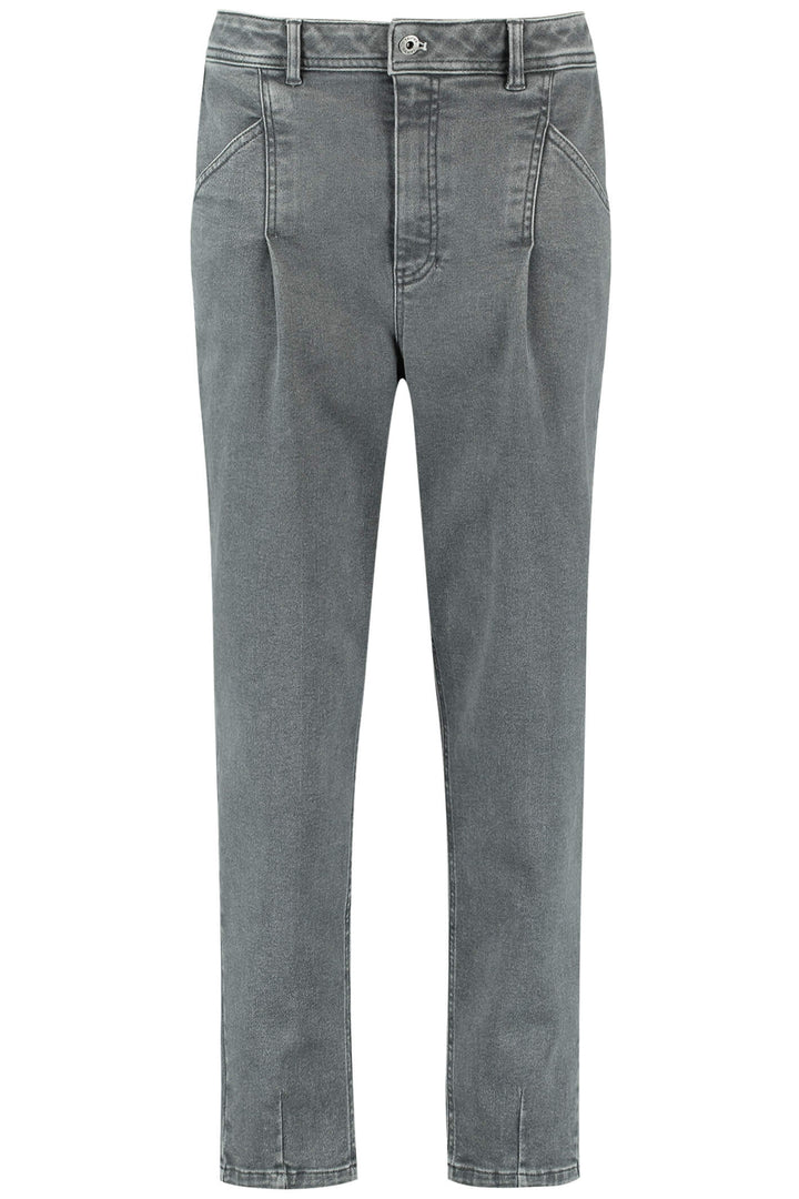 Taifun 420407 Light Grey Denim Mom Jeans - Experience Boutique