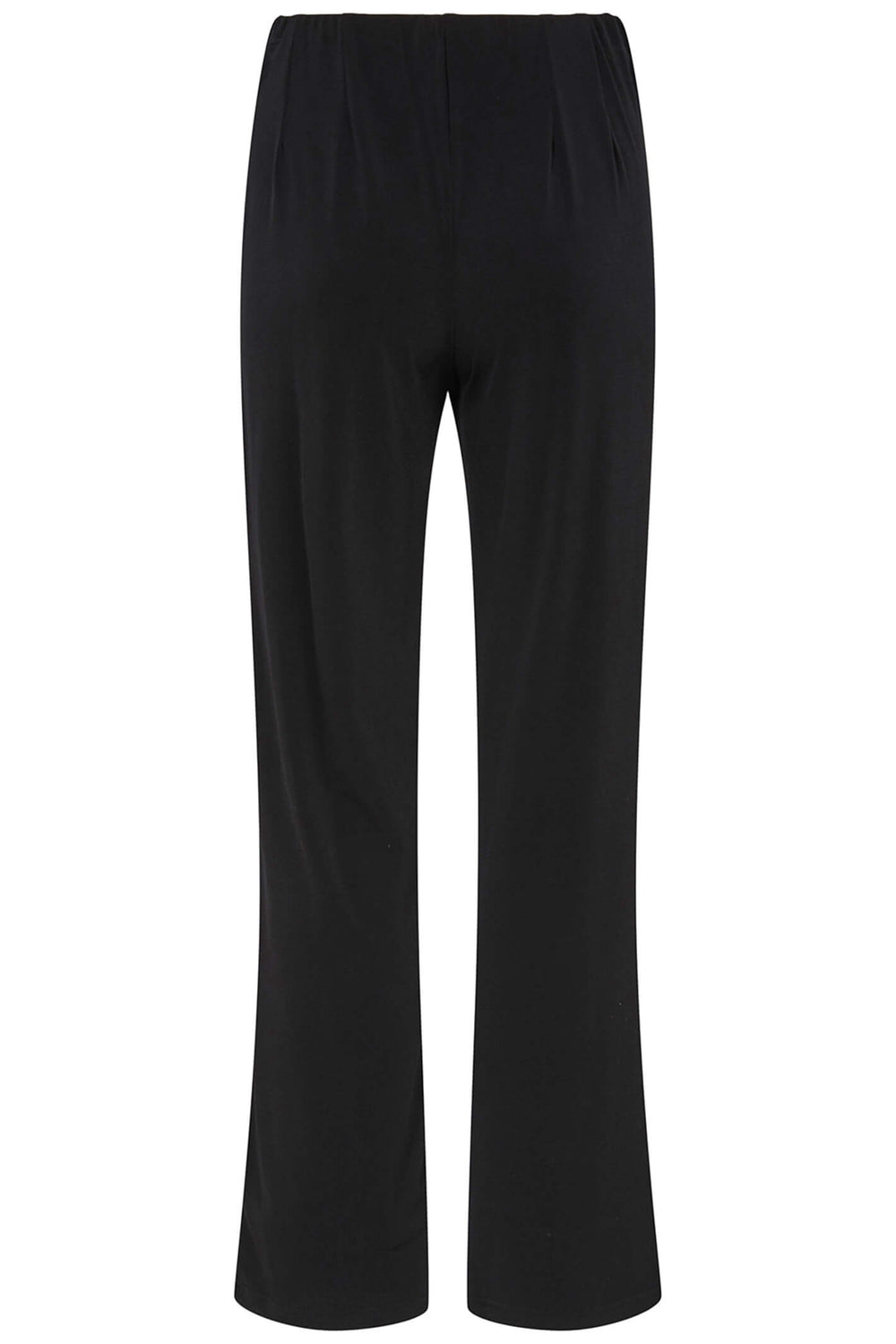 Tia 71179 6903 Black Pull-On Wide Leg Trousers - Experience Boutique