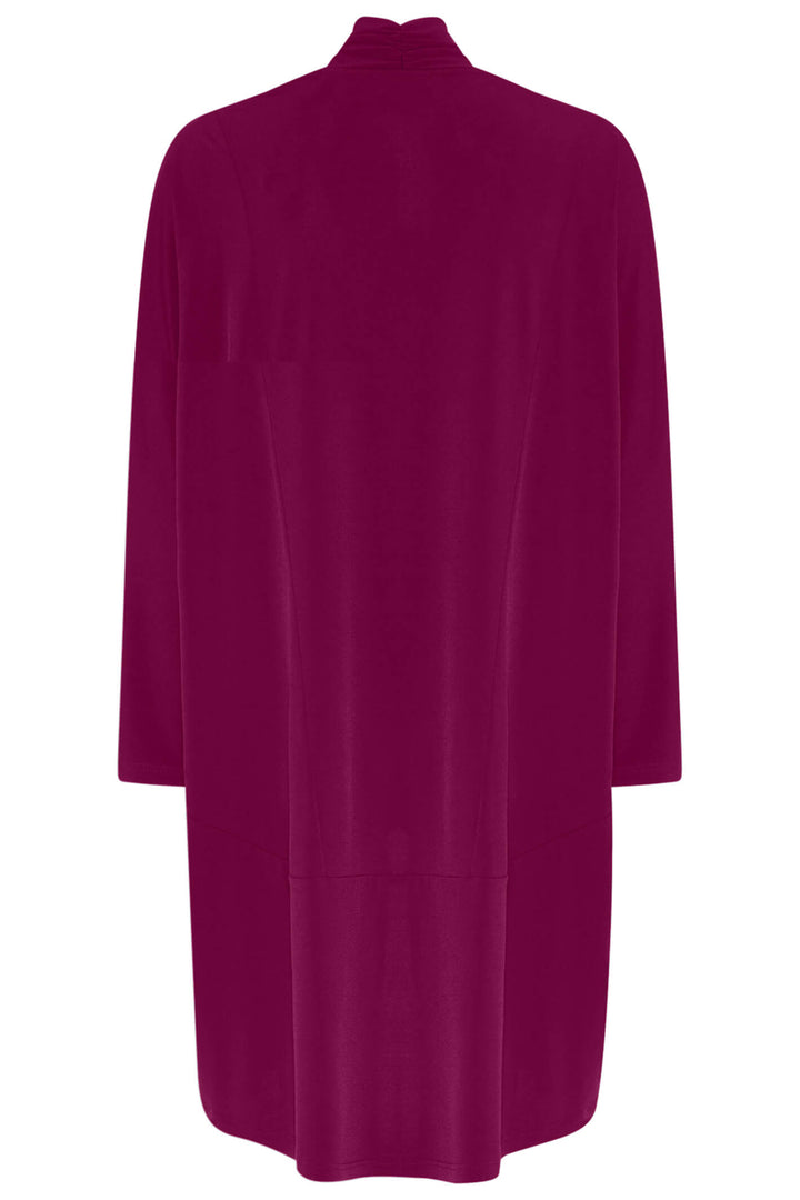 Tia 77611 Magenta Longline Jacket - Experience Boutique