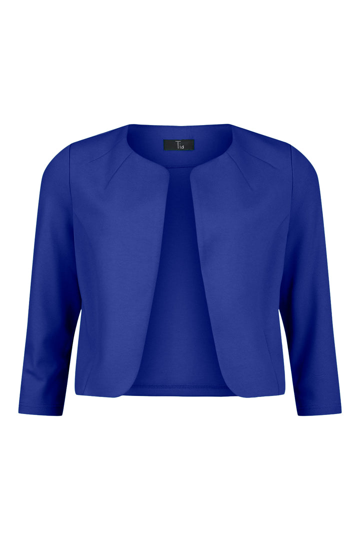 Tia 77659 7170 65 Blue Bolero Jacket