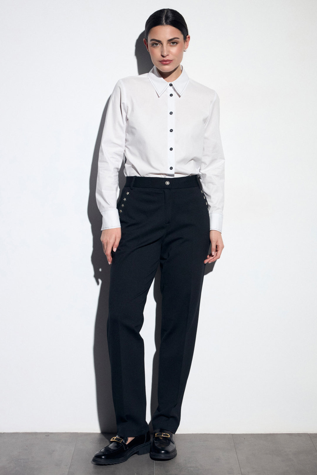 Tinta Edith Black Star Trousers at Experience Boutique
