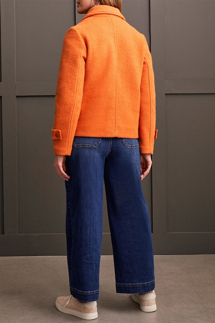 Tribal 5581O 4856 Burnt Orange Woolly Jacket