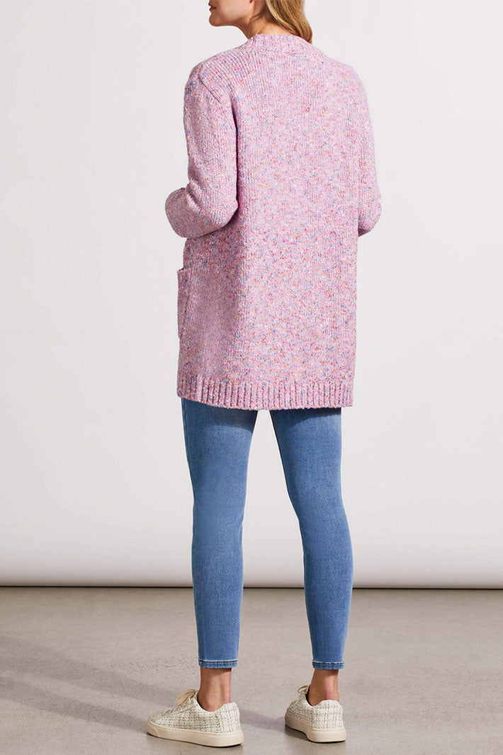 Tribal 5586O-5066 Lavender Blush Knitted Cardigan - Experience Boutique