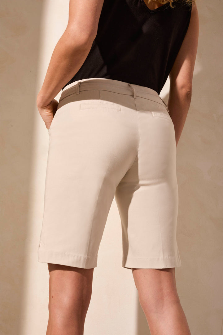 Tribal Bermuda Shorts Pull-On French Oak Cream 2058O 7165 20580 - Experience Boutique