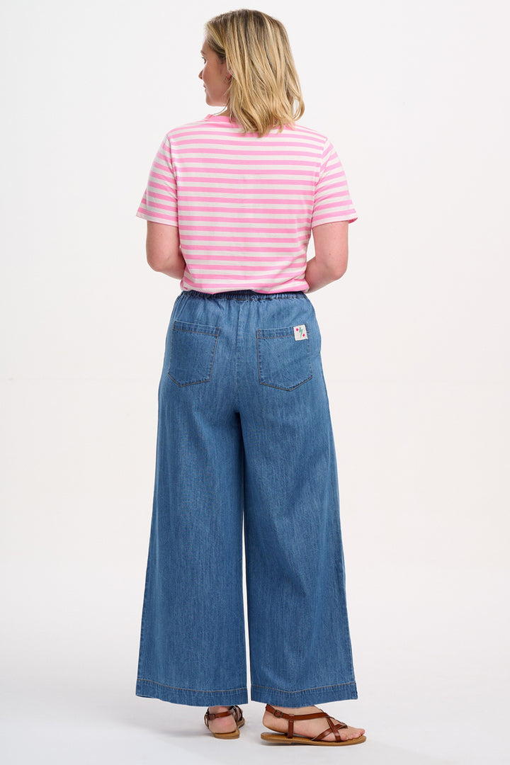 Sugarhill Brighton Pink Stripe Pineapple Maggie Top