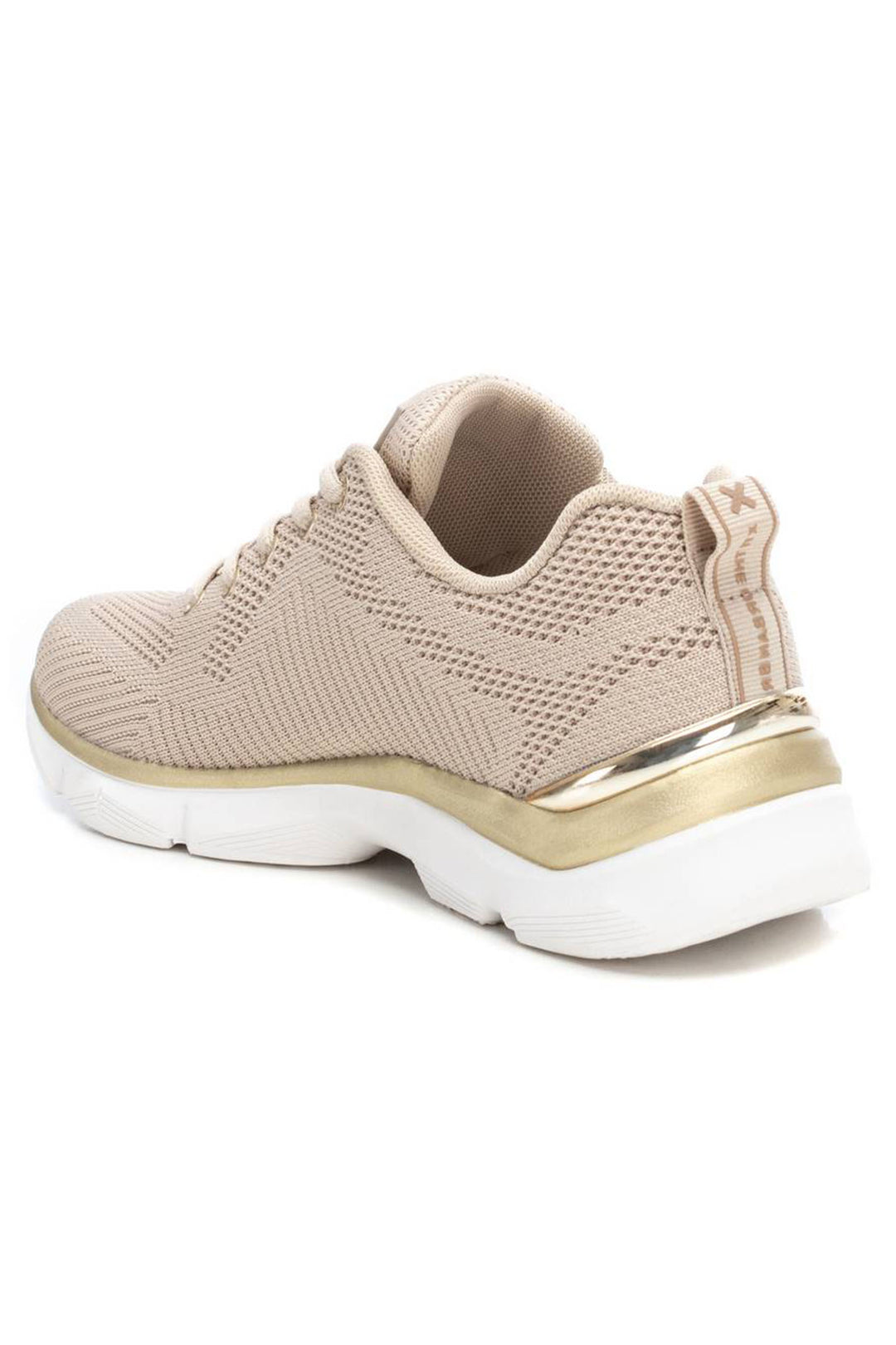 XTI 14245203 Beige Textile Trainers - Experience Boutique