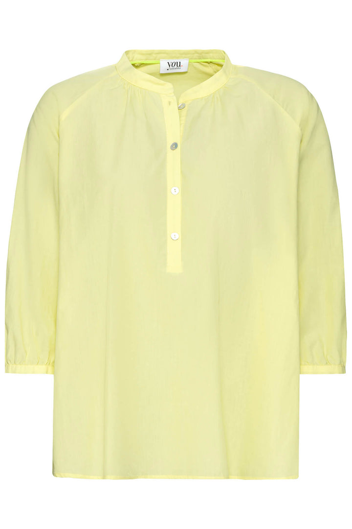 You Just White Y2689 Lemon Drop Blouse