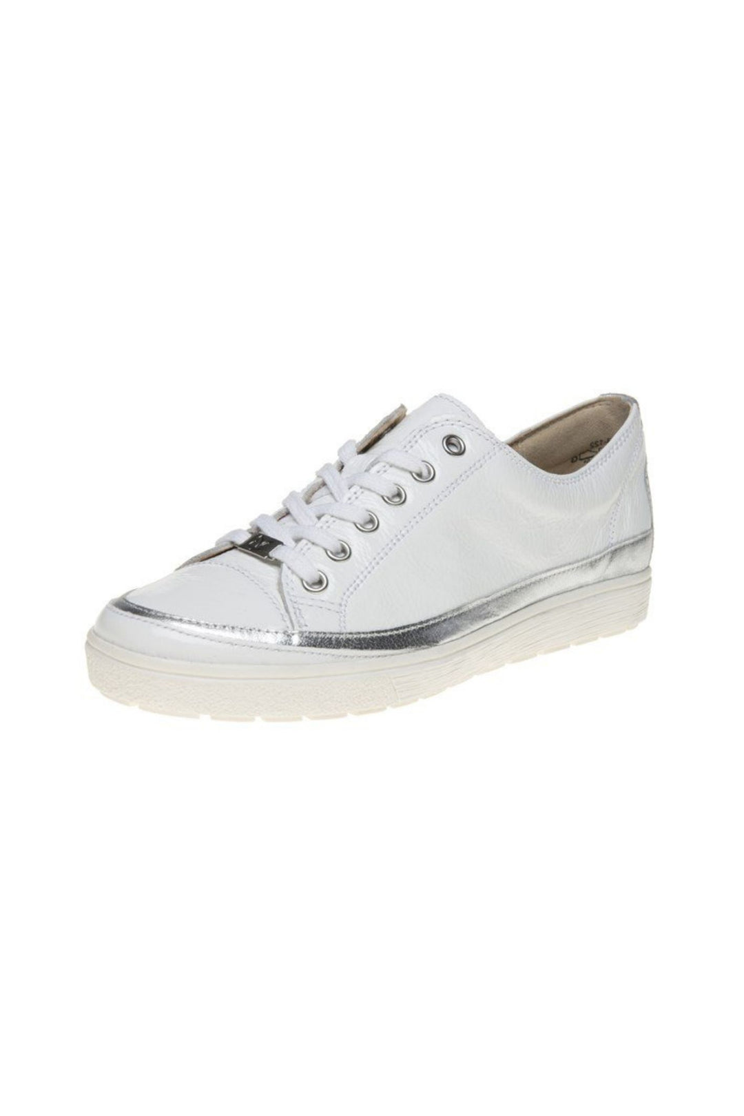 Caprice 23654 White Nappa Leather Trainers
