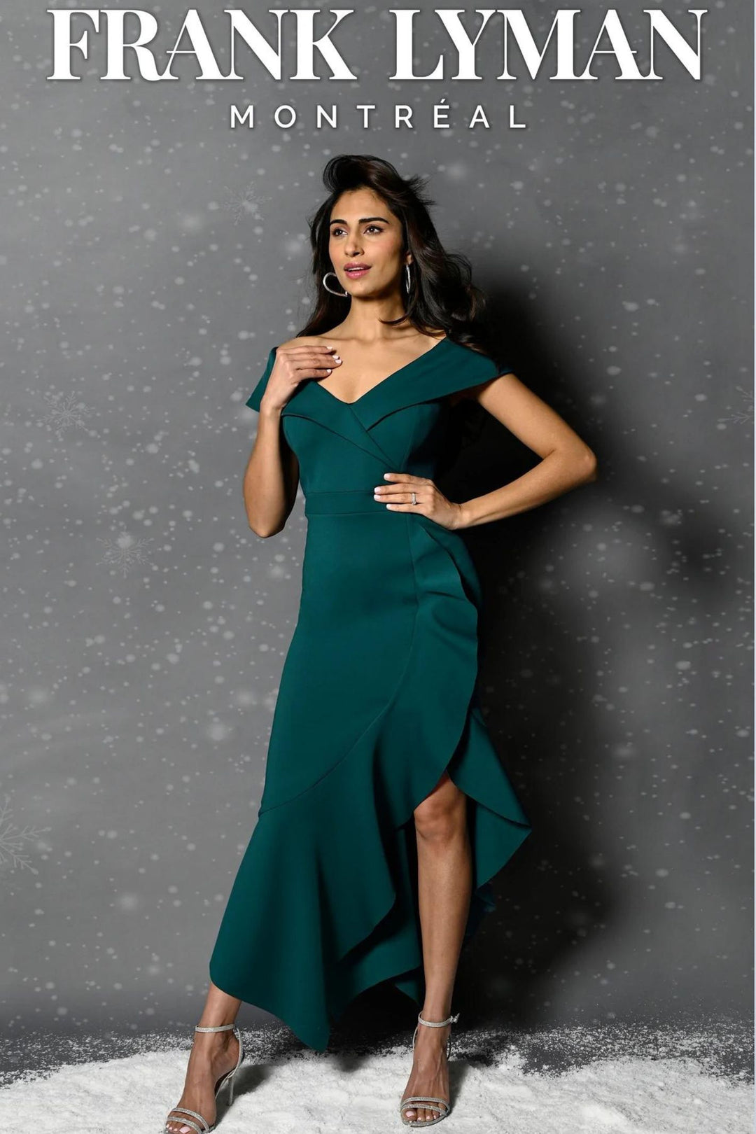 Frank Lyman 229321 Emerald Green Dress – Experience