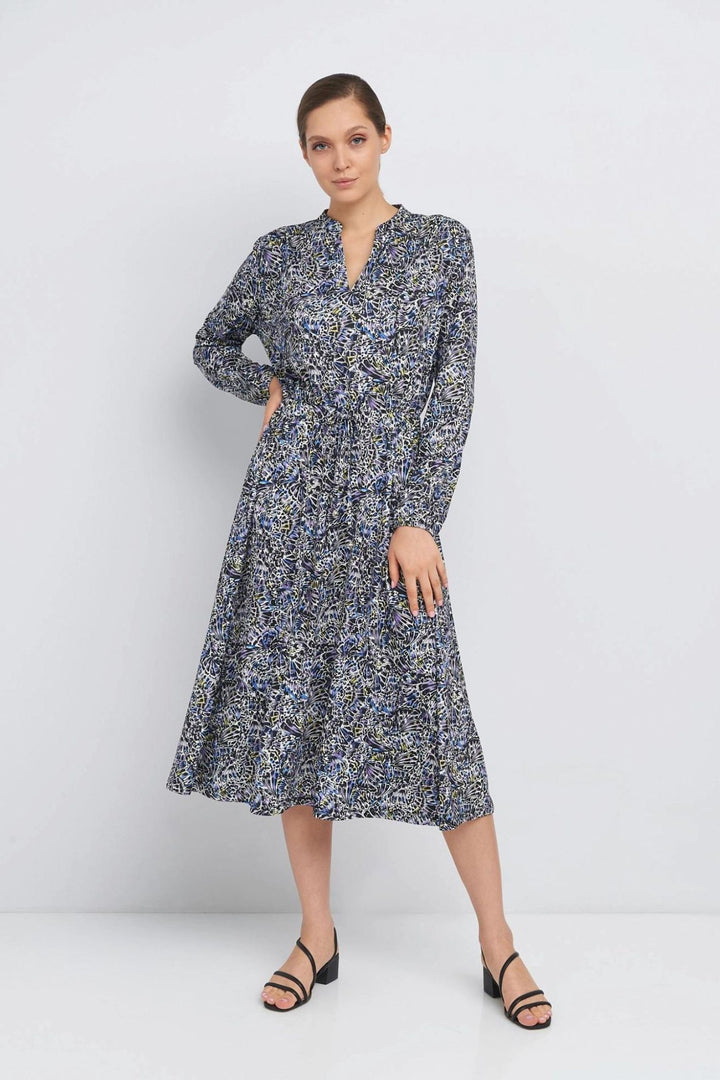 Gerry Weber 180012 Blue Print Dress
