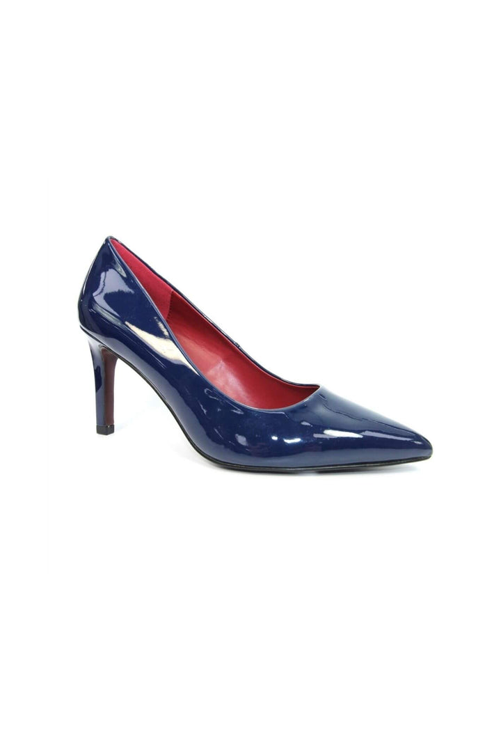 Lunar FLE040 Navy Jello Patent Court Shoe