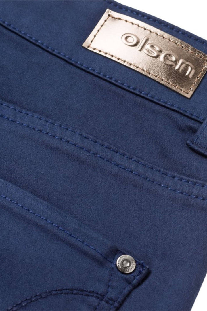 Olsen 14000120 Navy Mona Straight Leg Jeans