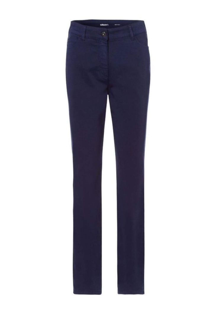 Olsen 14000120 Navy Mona Straight Leg Jeans