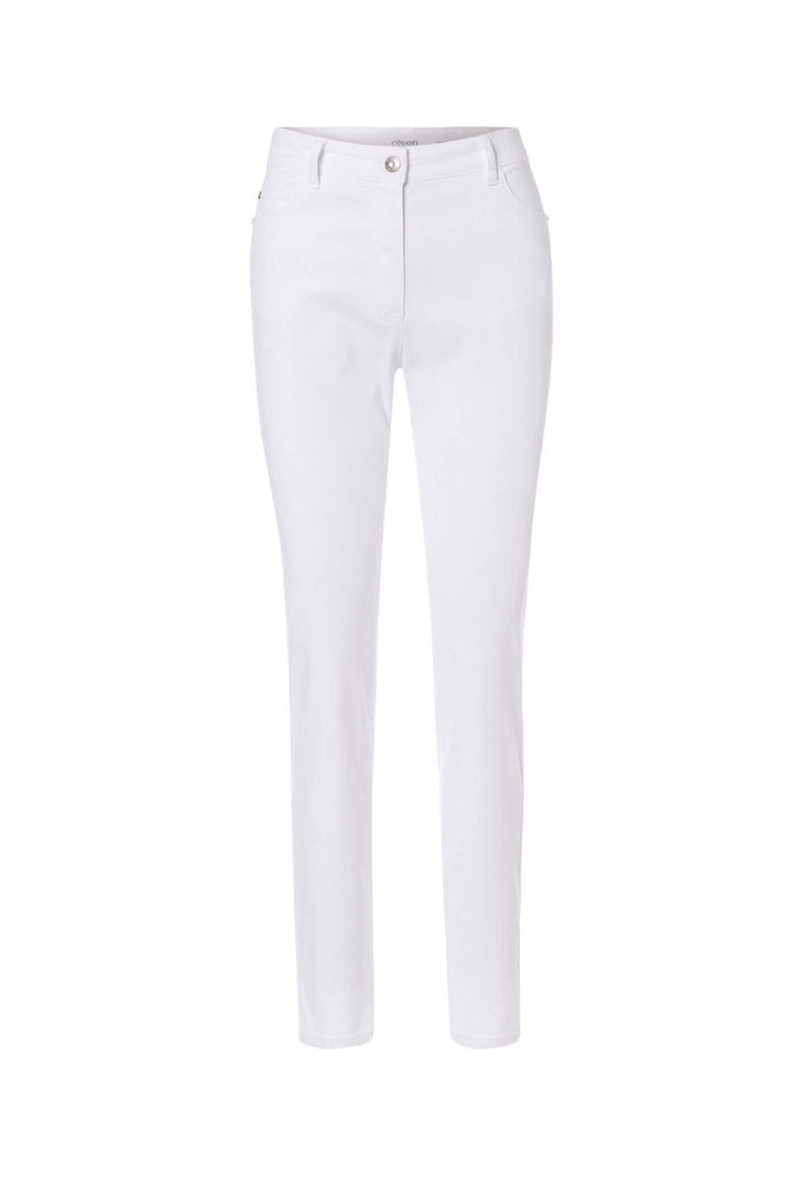 Olsen 14000620 Mona Off White Slim Leg Jeans