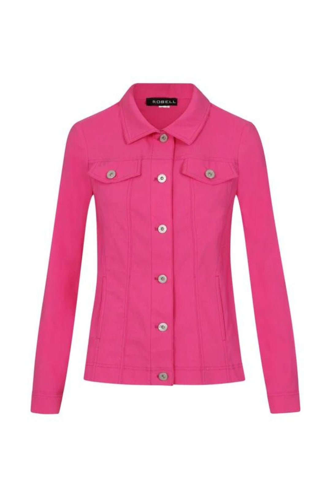 Robell Happy 57609-5499 Fuchsia Pink Stretch Bengaline Jacket