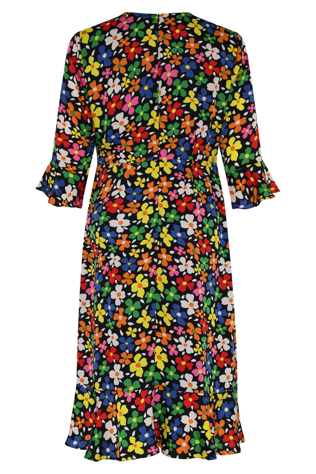 Tia 78330 Floral Print Wrap Dress