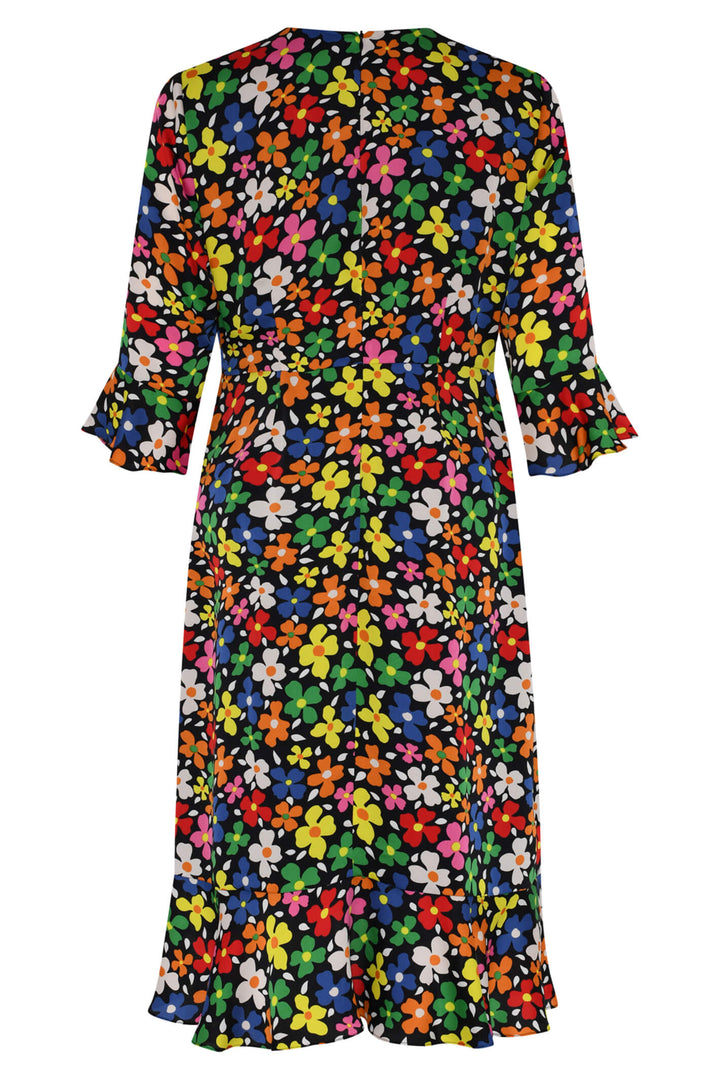Tia 78330 Floral Print Wrap Dress