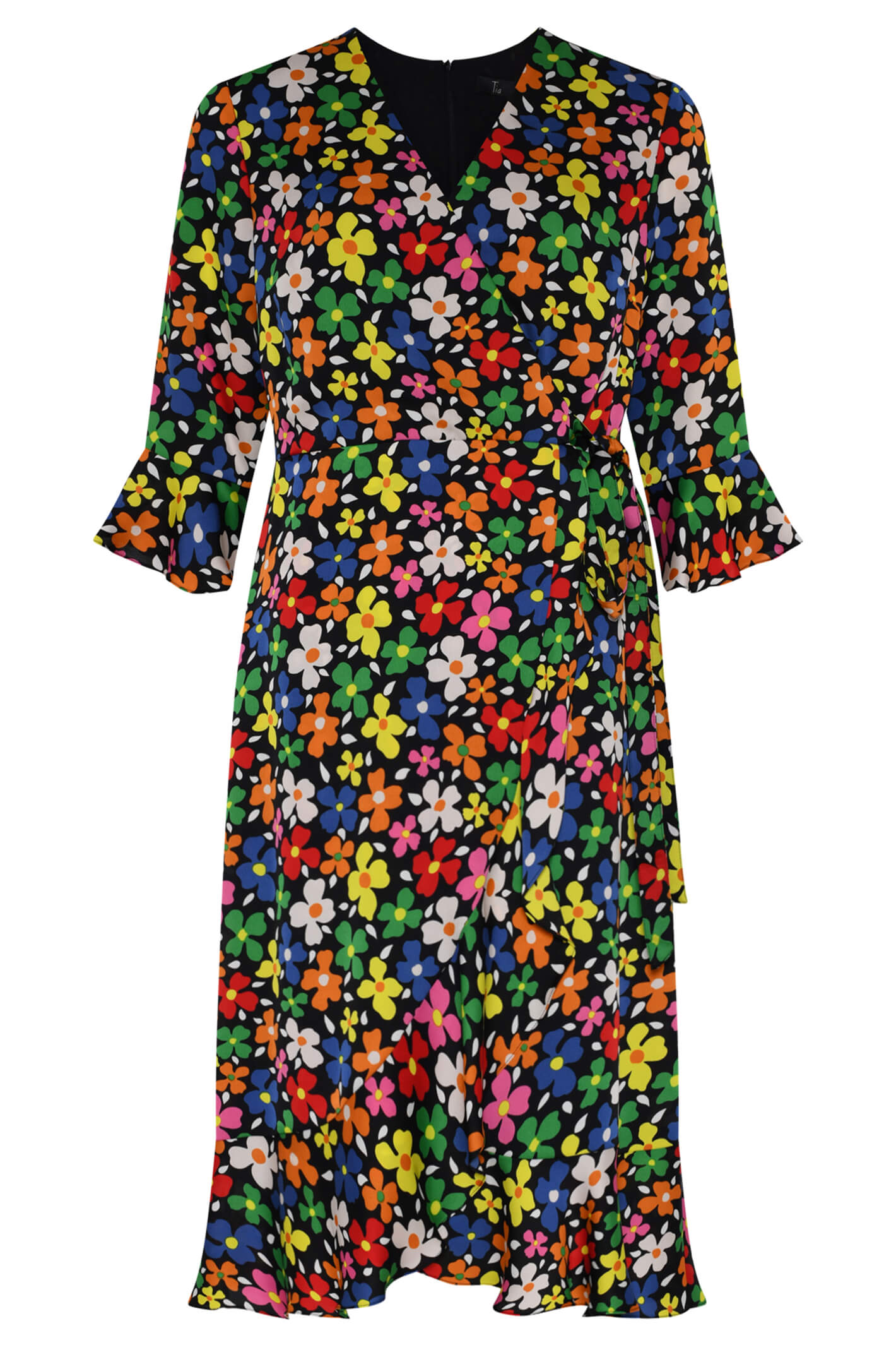 Tia 78330 Floral Print Wrap Dress Experience