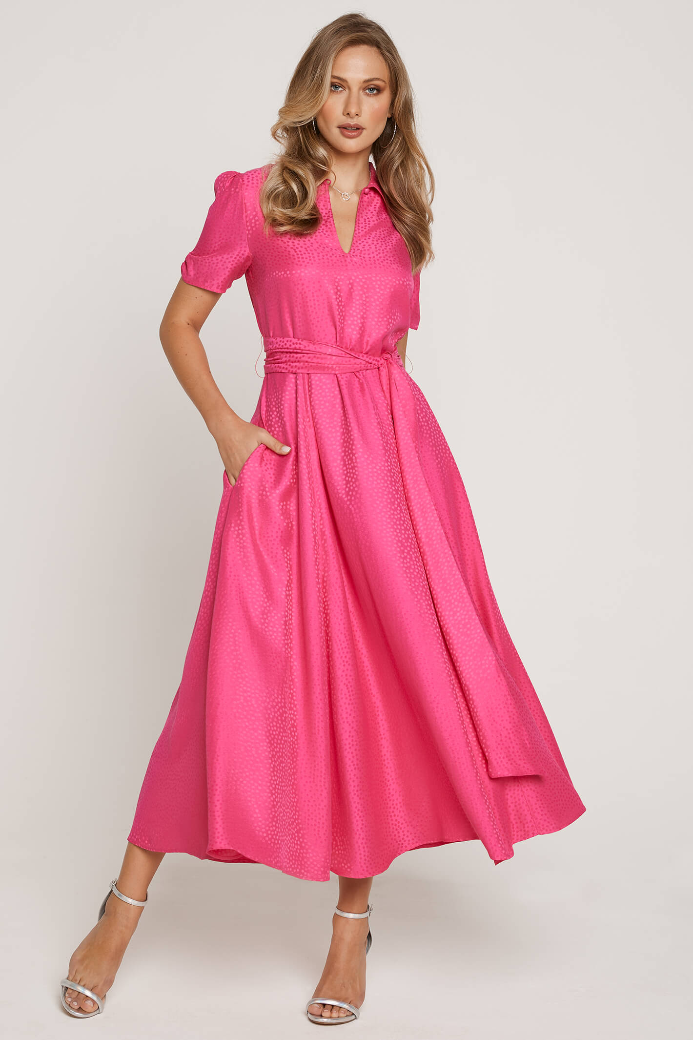 Chic midi dress deals