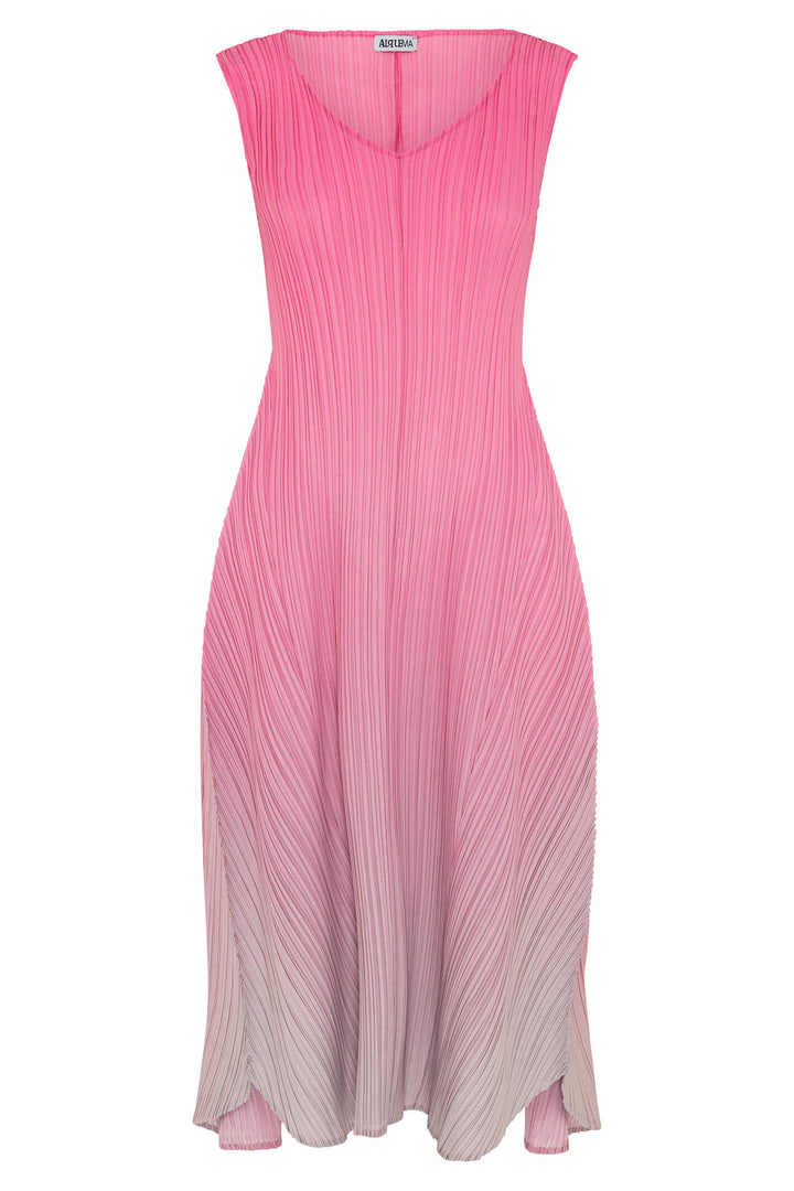 Alquema AD1072L Estrella Blossom Ombre Dress - Experience Boutique