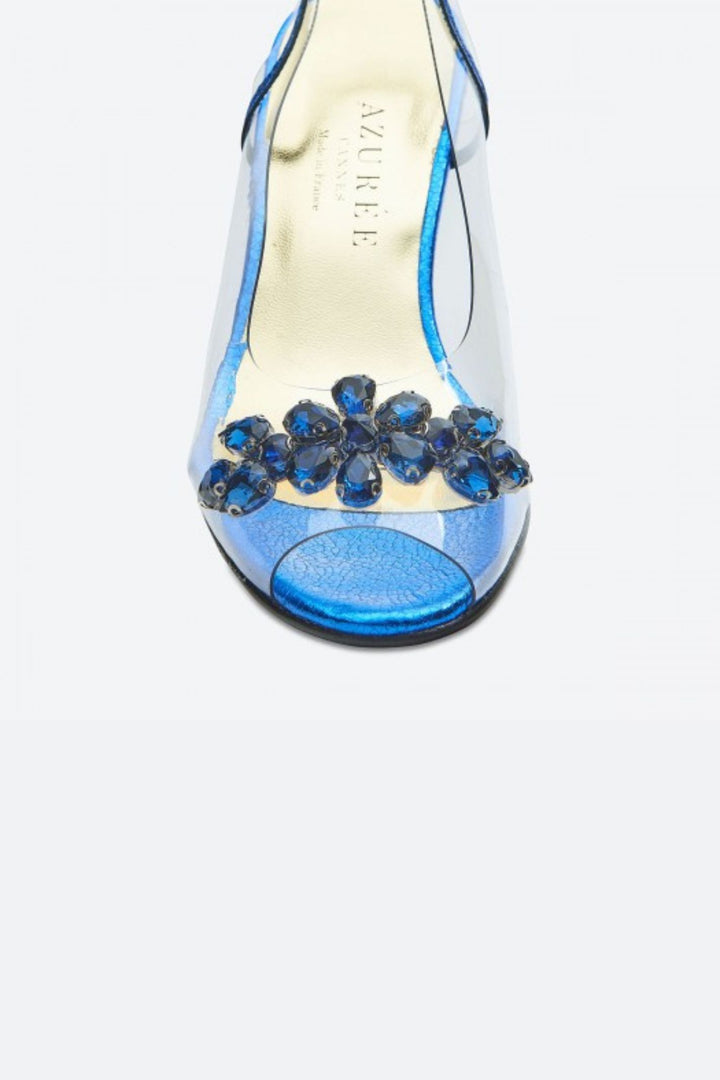 Azuree Marcel 96E Sombo Blue Gel Shoes Shoes