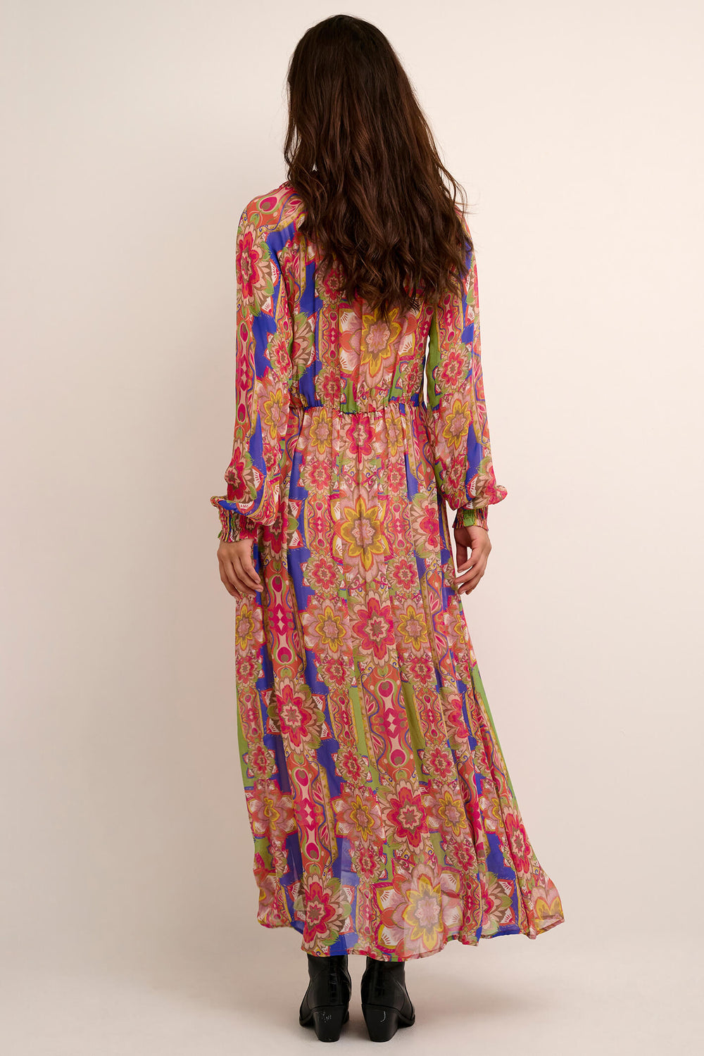 Cream Clothing CRCaroline Floral Tropical Print Dress - Experience Boutique