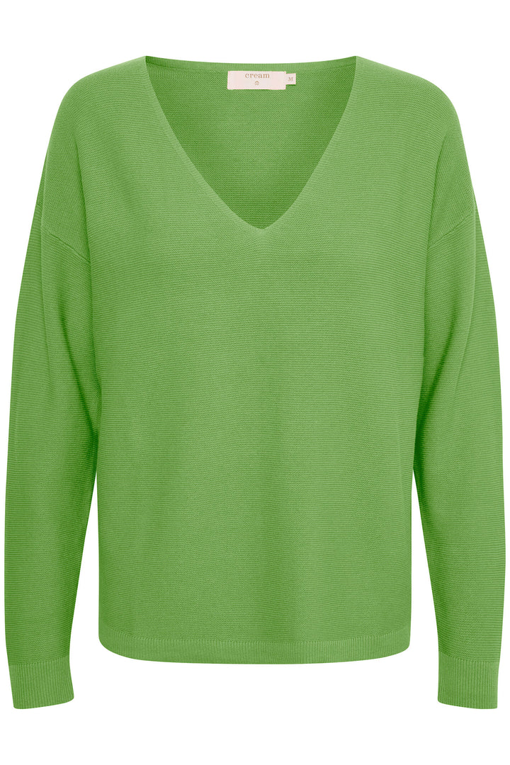 Cream Clothing CRSillar Flourite Green Knitted Jumper - Experience Boutique