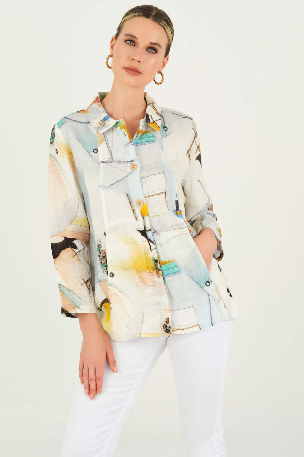 Dolcezza 23660 Shirt - Experience Boutique