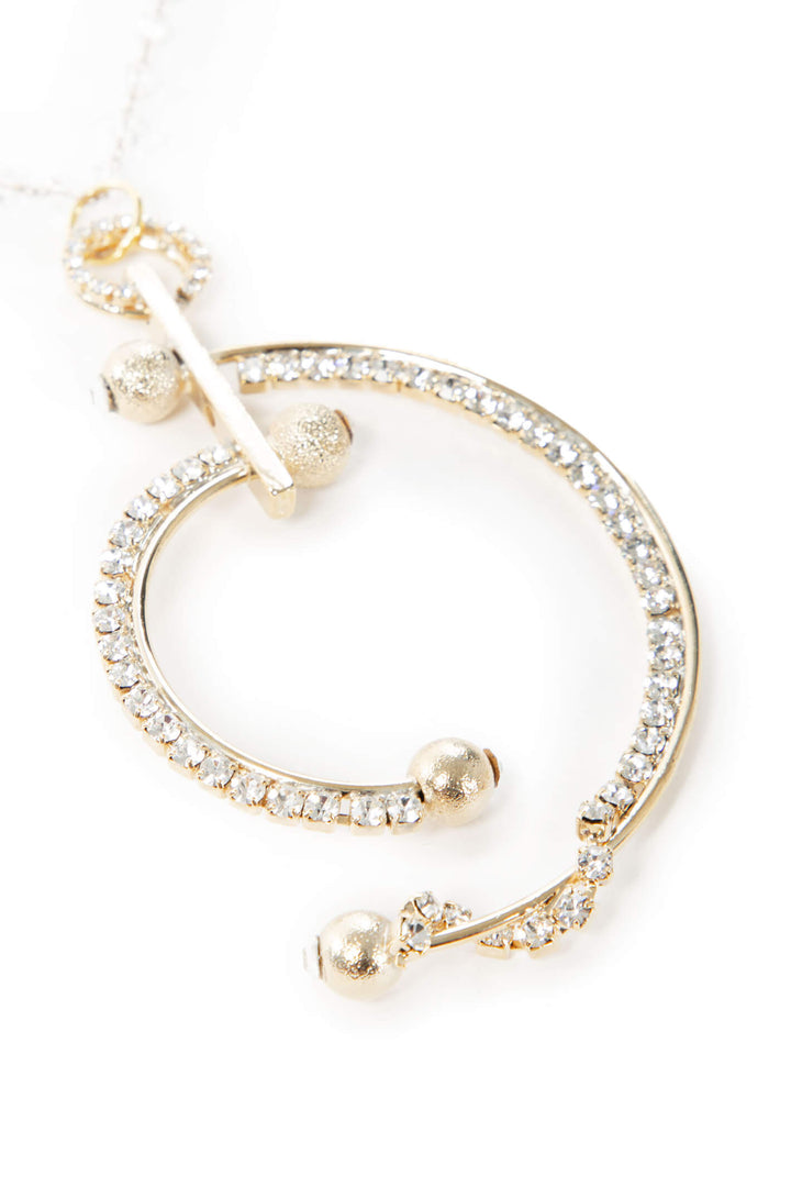 Elisa Cavaletti ELP230507300 Gold Diamante Necklace - Experience Boutique