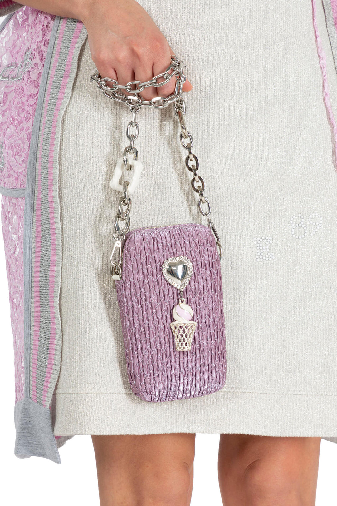 Elisa Cavaletti ELP230686504 12100 Lavender Bag - Experience Boutique