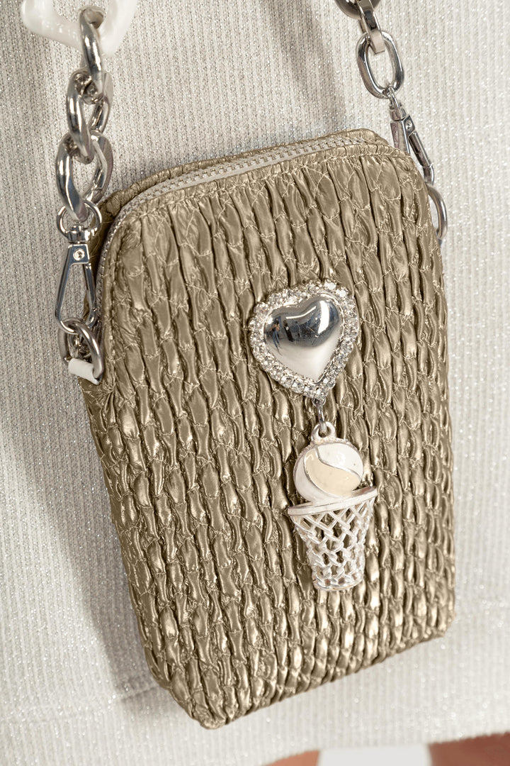 Elisa Cavaletti ELP230686504 Gold Shoulder Bag - Experience Boutique