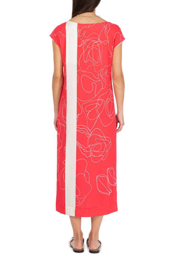 Elisa Cavaletti ELP232021702 Pink Print Dress - Experience Boutique