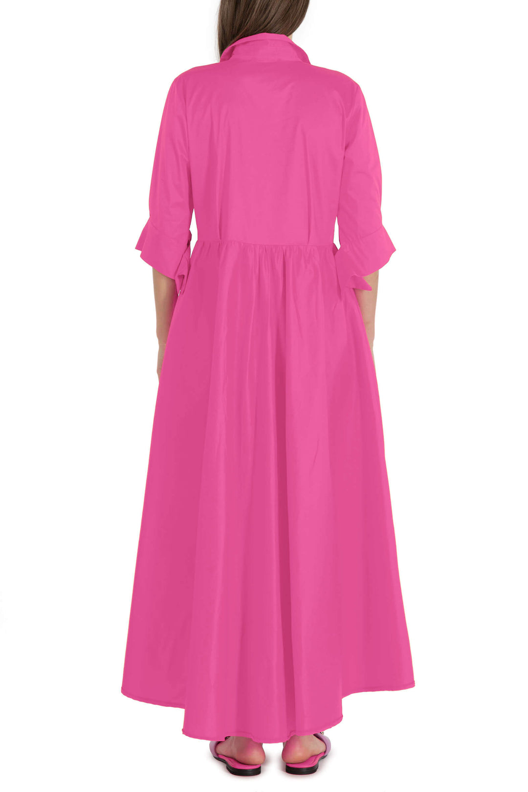 Elisa Cavaletti ELP232021705 Pink Maxi Dress - Experience Boutique