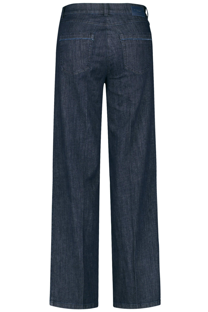 Gerry Weber 120011 Denim Blue Wide Leg Jeans - Experience Boutique