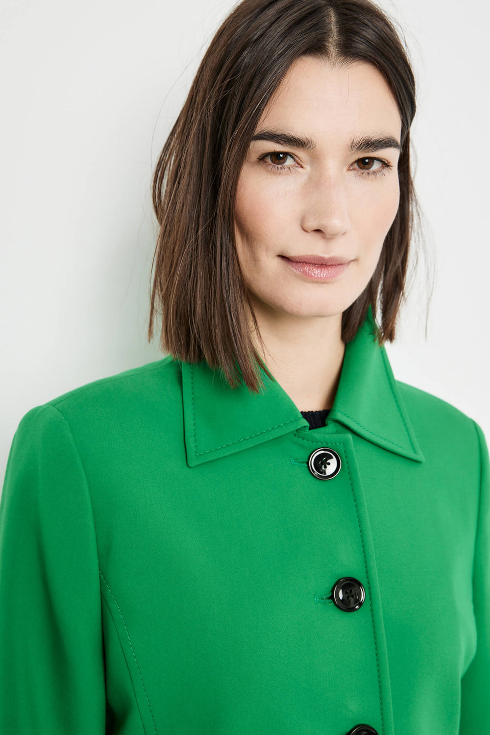 Gerry Weber 150003 Vibrant Green Coat - Experience Boutique