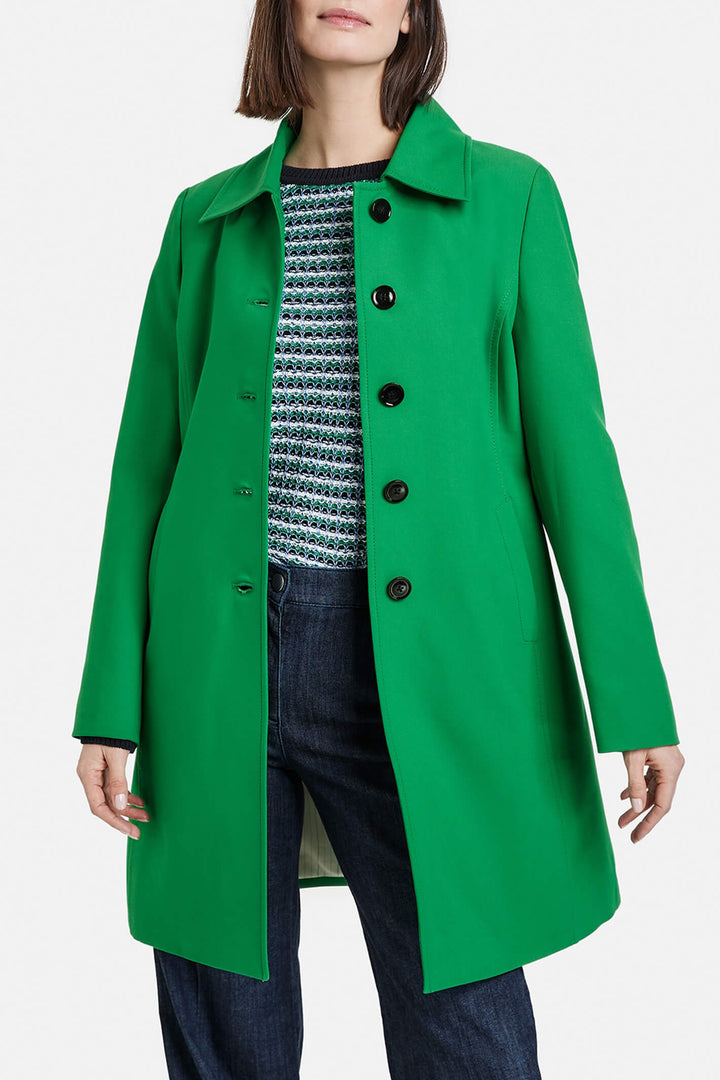 Gerry Weber 150003 Vibrant Green Coat - Experience Boutique