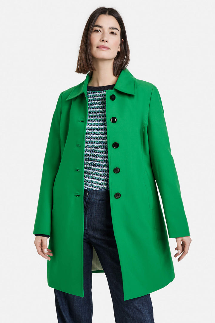 Gerry Weber 150003 Vibrant Green Coat - Experience Boutique