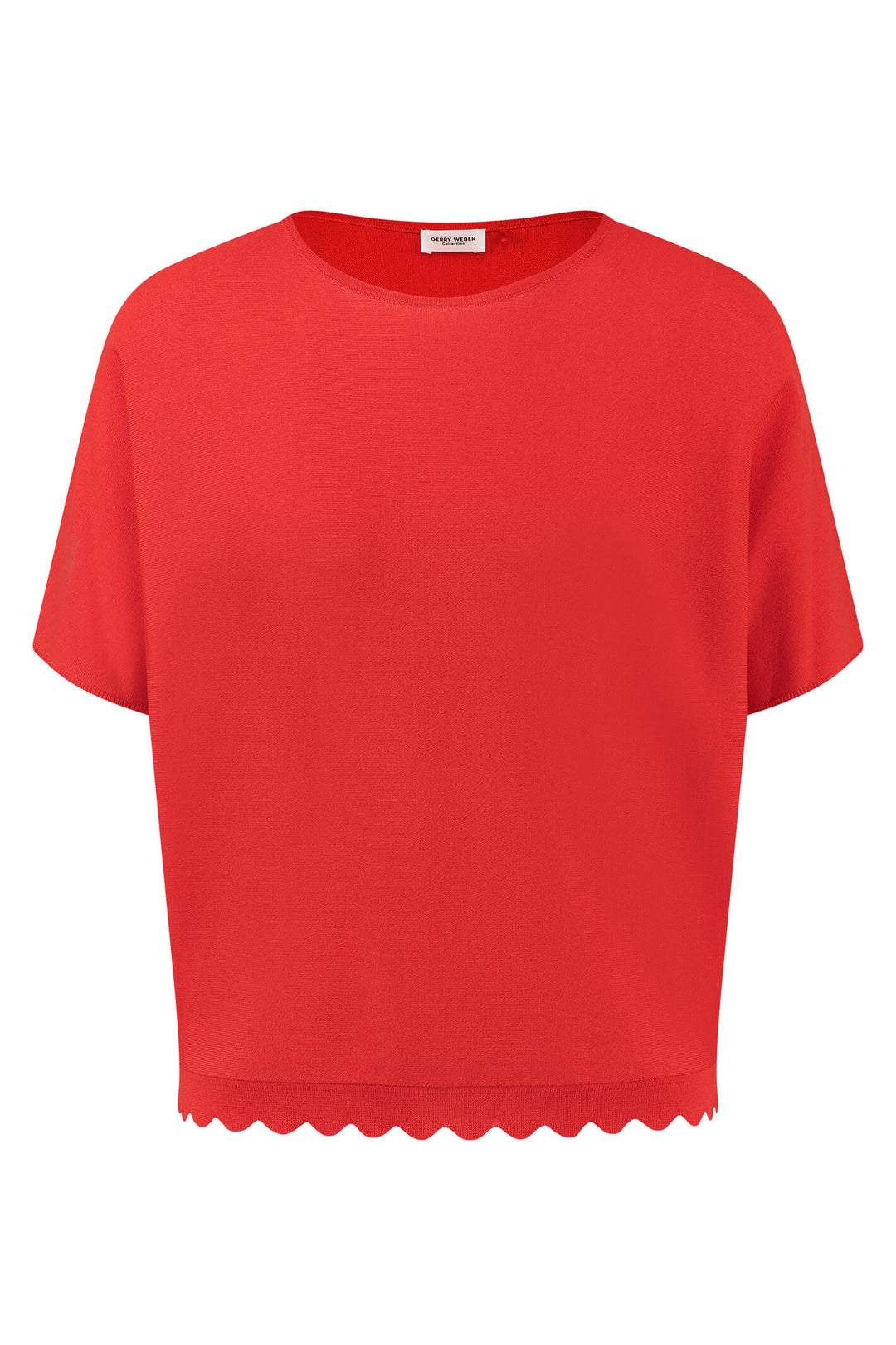 Gerry Weber 171013 Fire Short Sleeve Knitted Jumper - Experience Boutique