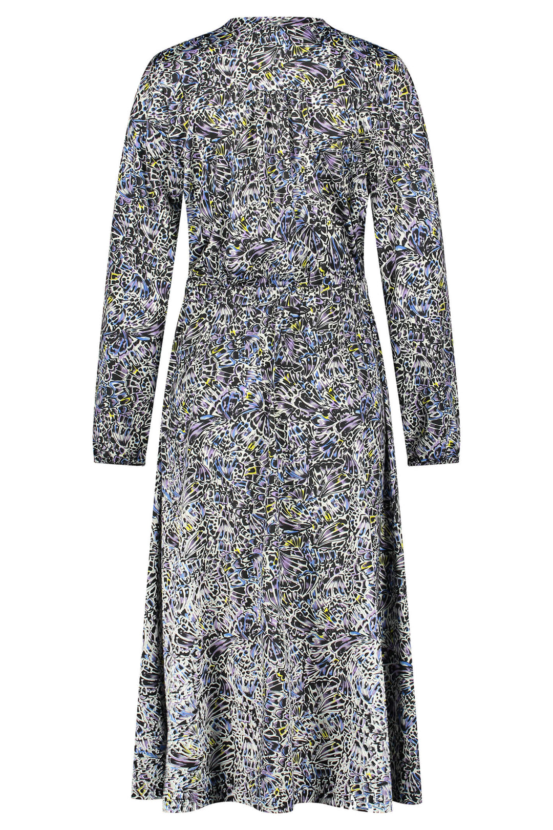Gerry Weber 180012 Blue Print Dress - Experience Boutique