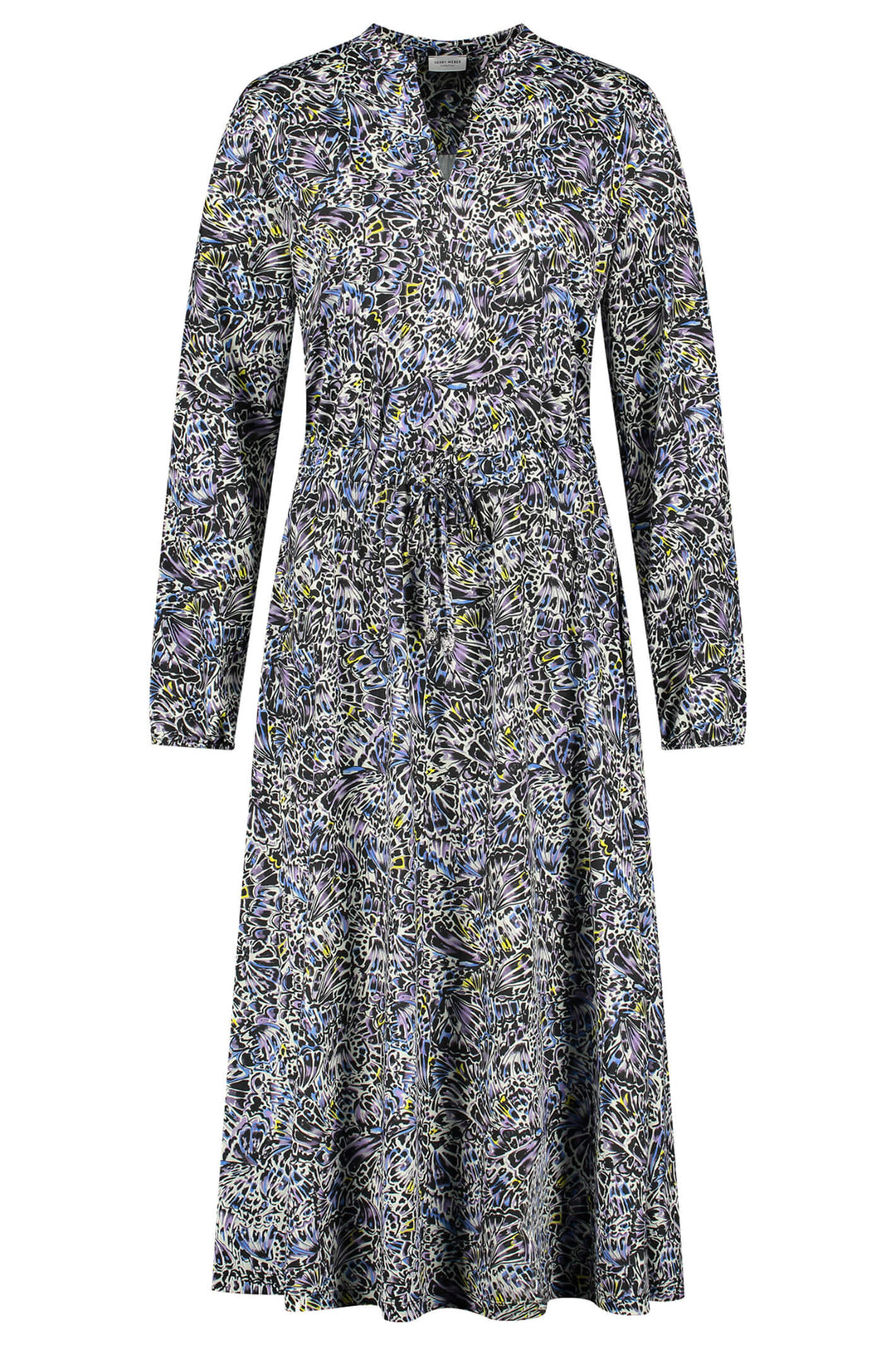 Gerry Weber 180012 Blue Print Dress - Experience Boutique