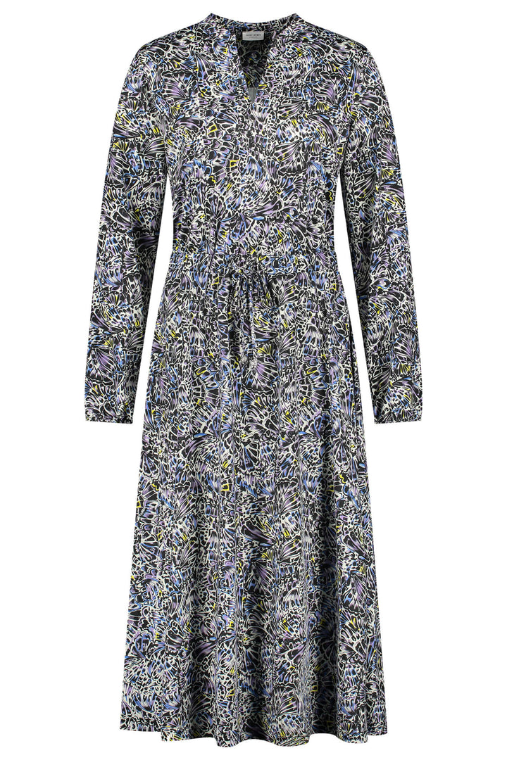 Gerry Weber 180012 Blue Print Dress - Experience Boutique