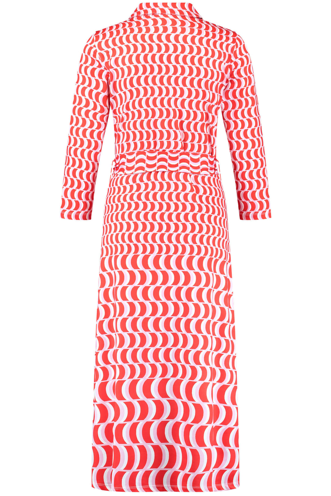 Gerry Weber 180028 Fire Red Print Dress Experience Boutique Gerry Weber 180028 Fire Red Print Dress Experience Boutique