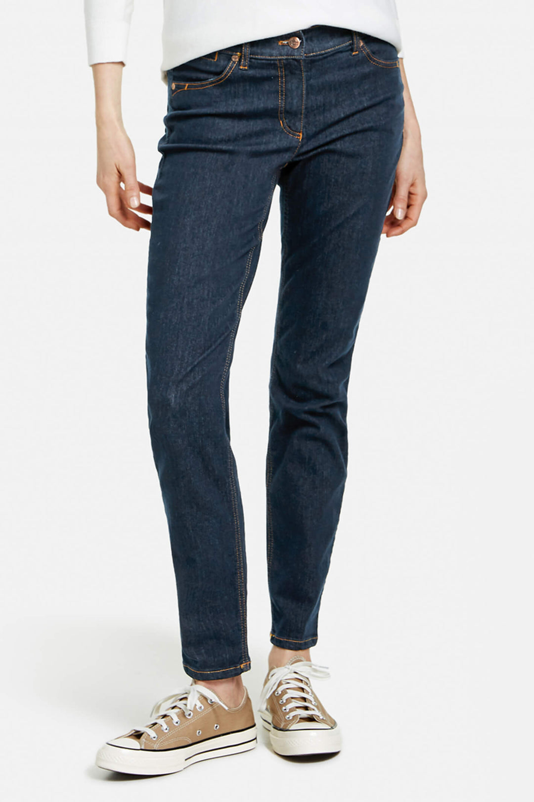 Gerry Weber 92391 Dark Denim Best4me Skinny Jeans - Experience Boutique