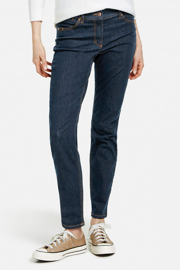 Gerry Weber 92391 Dark Denim Best4me Skinny Jeans - Experience Boutique