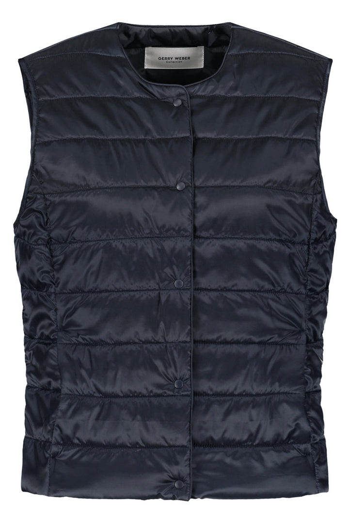 Gerry Weber 945004 Navy Gilet - Experience Boutique