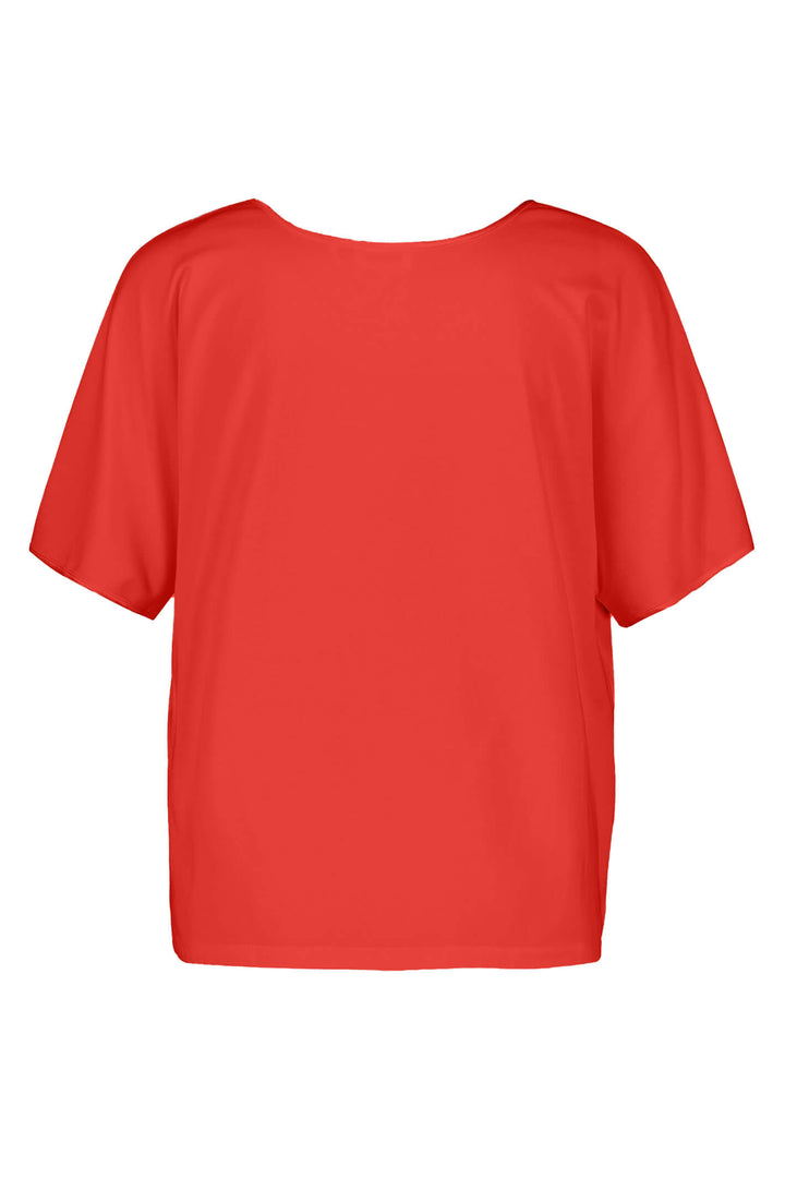 Gerry Weber 977003 Fire Red Blouse - Experience Boutique