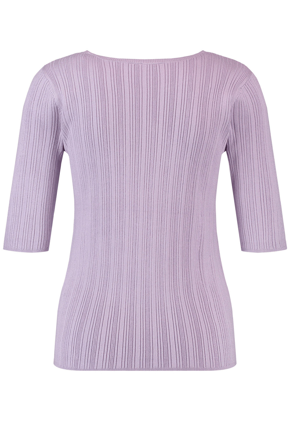 Gerry Weber 978018 Soft Lavender Ribbed Knit Top - Experience Boutique