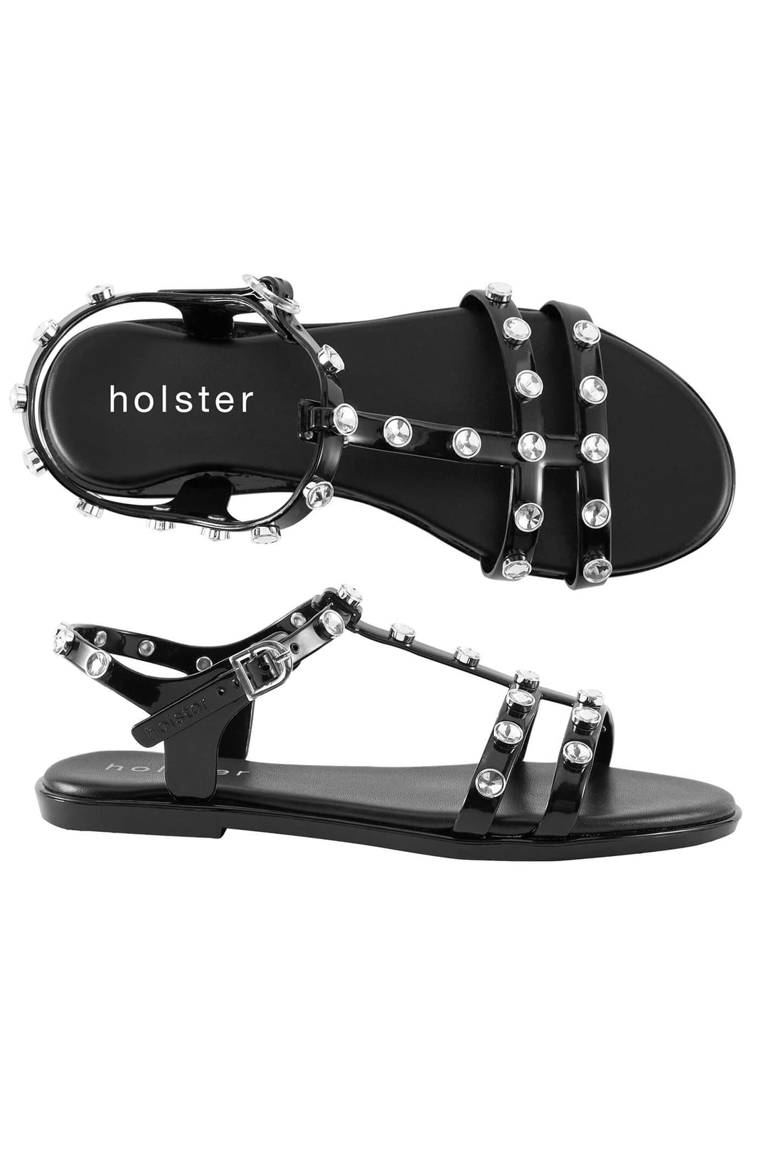 Holster Havana HST350BL5 Black Sandal - Experience Boutique