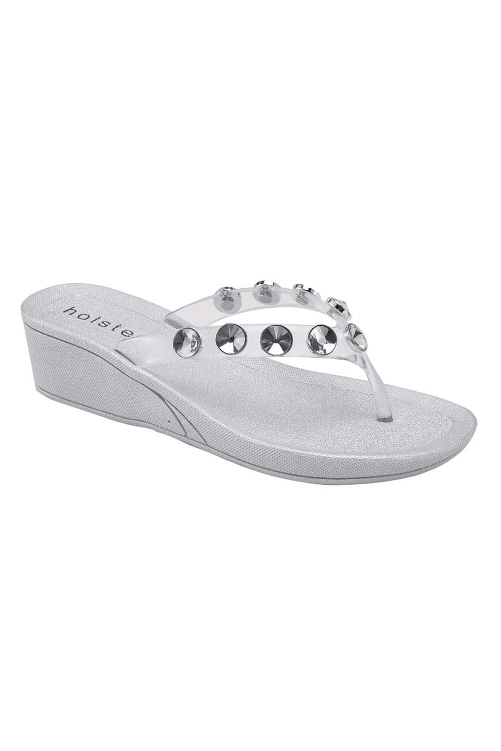 Holster Neptune HST344C5 Clear Wedge Sandal - Experience Boutique